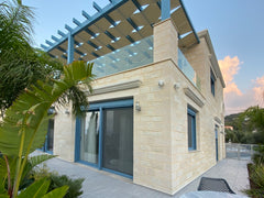 New spacious two-storey stone Villa in the" heart " of the resort village of Alm Chania, Greece Eco Life Stone Villa Entire villa vacation rental 40936604