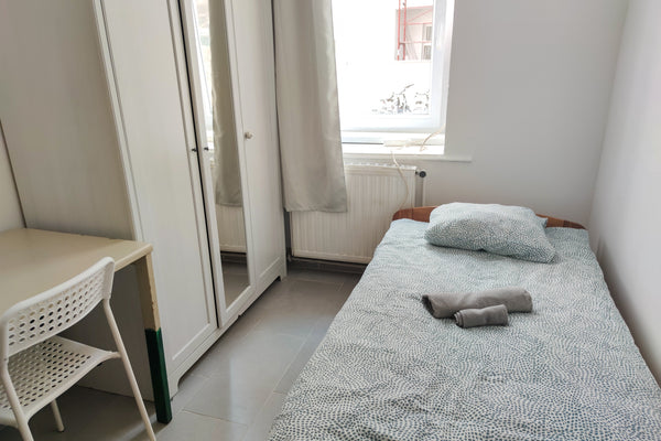 Separate bright room 8 m2 with private shower and toilet. There are 3 rooms in t  Room with privat shower near city center Private room in rental unit vacation rental 52715877