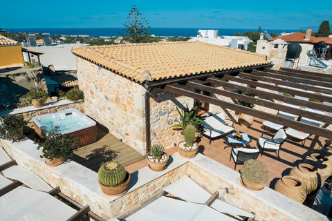 Aphrodite Maissonette - Casa Di Veneto is a unigue, traditional  room located in  Casa Di Veneto - Aphrodite Maissonette with jacuzzi by Estia Entire rental unit vacation rental 655514985444232447