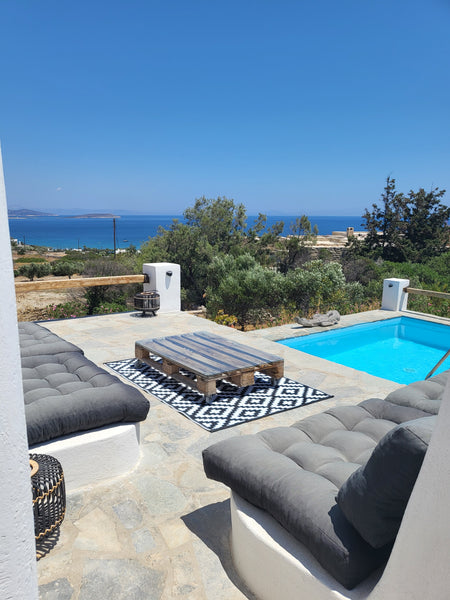 Soros Boutique villa is a small 3 bedroom family friendly villa surrounded by a  Clitheroe, United Kingdom Soros Boutique Villa - Pool • Views • Toys & Books Cycladic home vacation rental 26386642