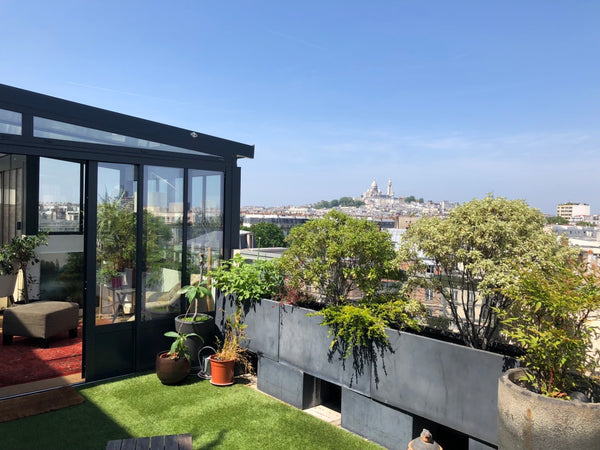 Nous mettons à la location notre agréable duplex Familial  de 160 m2 avec une vé Paris, France Beau duplex familial.Terrasse avec magnifique vue. Entire rental unit vacation rental 25108201