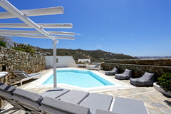 Set on a hill overlooking the Aegean sea, Villa Desiree has gorgeous views and a Athens, Greece Villa Desiree - Private Pool, Jacuzzi, Panoramic Cycladic home vacation rental 16058263