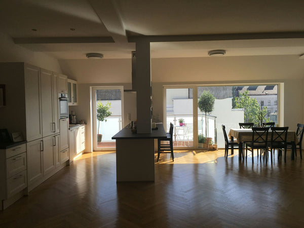 Our charming 120sqm apartment + 12sqm terrace is centrally located in the trendy Vienna, Austria Cosy, bright & central apartment Entire condo vacation rental 18611420