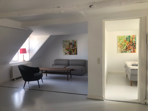 Unique 2-rooms loft next to King's garden and Rosenborg castle.  Peaceful and ce  Lovely 2-room loft next to King's garden Entire loft vacation rental 704756732273709950