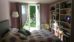 Au total, 5 chambres à louer dans la maison, et petit déjeuner offert.<br />Cham Saint-Médard-en-Jalles, France Chambre AUDE proche Bordeaux à 10 mn de l'aéroport Private room in home vacation rental 8319554