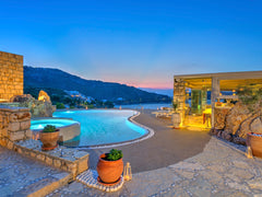 Built on a cliff overlooking the Aegean Sea and part of the island of Patmos our Patmos, Greece Eirini Luxury Hotel Villas-One bedroom Villa! Entire villa vacation rental 8481598