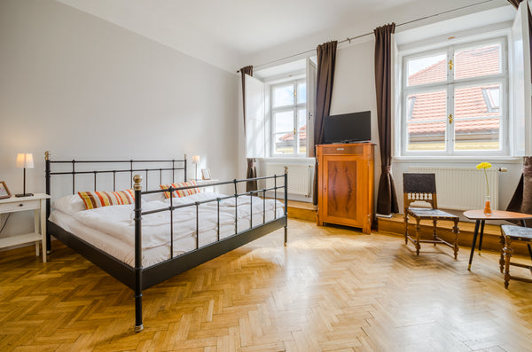 This stunning apartment is situated right by the Charles bridge- the most famous Prague, Czechia Two Bedroom Apartment next to Charles Bridge Entire rental unit vacation rental 13905712