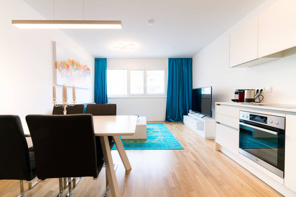 This 55 square metres apartment in a quiet location is waiting for you. Fully eq Vienna, Austria Vienna Residence | Masterpiece business apartment in Donaustadt with space for two #6358 Entire rental unit vacation rental 40158254