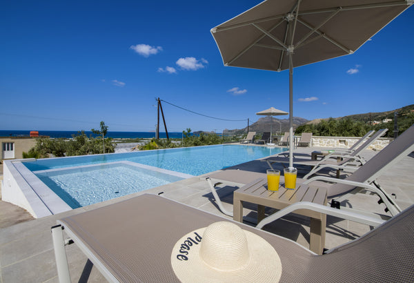 Studio Petra is a modern studio, set over one level. It has a shared pool and it Chania, Greece Studio Petra, sea view, pool, close to the beach Entire condo vacation rental 47883092