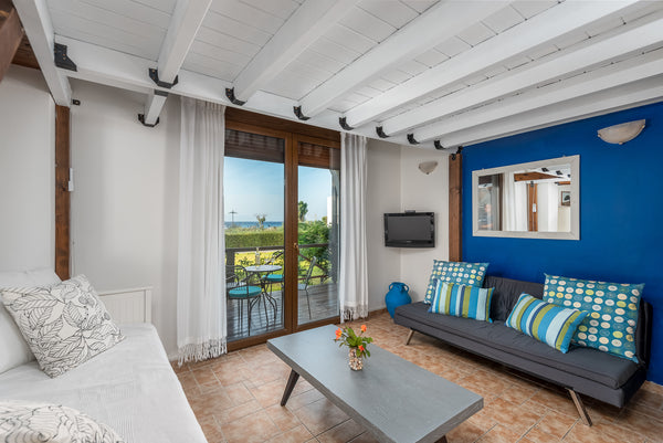 My place is close to the beach (70 m), with windsurfing and other water sports,  Rhodes, Greece Spacious sea view studio Athena in Rhodes-Ialysos Entire rental unit vacation rental 14518241