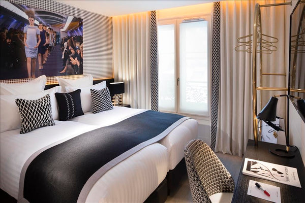 From head to toe, Hotel Dress Code has the perfect OR right** amount of chic to  Levallois-Perret, France Splendid Room in the heart of Paris Room in boutique hotel vacation rental 24724237