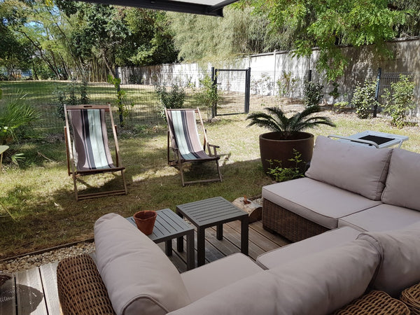 C'est un appartement maison, avec jardin sans vis à vis. Et entouré d'arbre. En  Mérignac, France Chambre au calme avec un chat Private room in rental unit vacation rental 37339726