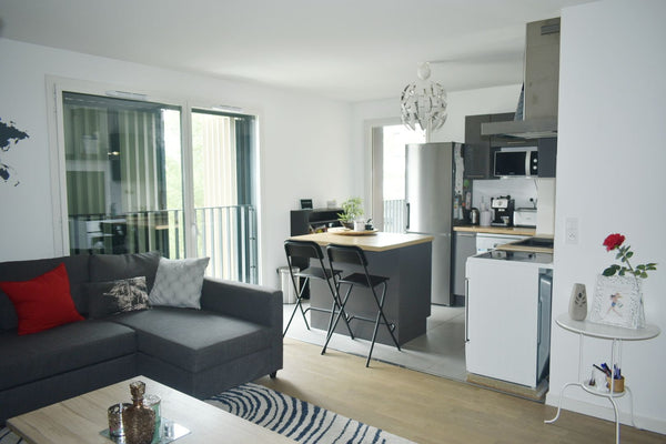Ce logement neuf et chaleureux vous accueillera pour vos week-end touristiques   Bordeaux, France Bel Appartement T3 design bassins à flot Entire condo vacation rental 36234883