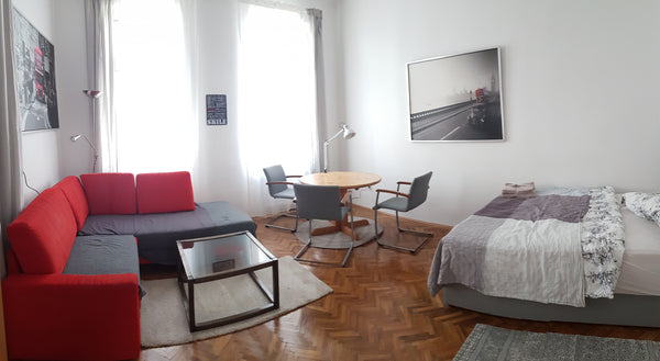 This big and bright room consists of a comfortable bed, a big sofa, a big cupboa Vienna, Austria WG-Zimmer 