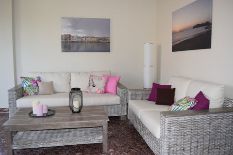 A spacious, 100 square meters house, located in the center of Kissamos, right op  Modern apartment with garden in Kissamos Entire rental unit vacation rental 24754564