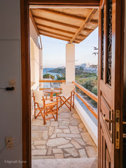 A very spacious room ideal for a couple. It has views of the sea and the surroun Megas Gialos, Greece Agnadi Syros: Room with sea view - 113 Room in aparthotel vacation rental 25703645