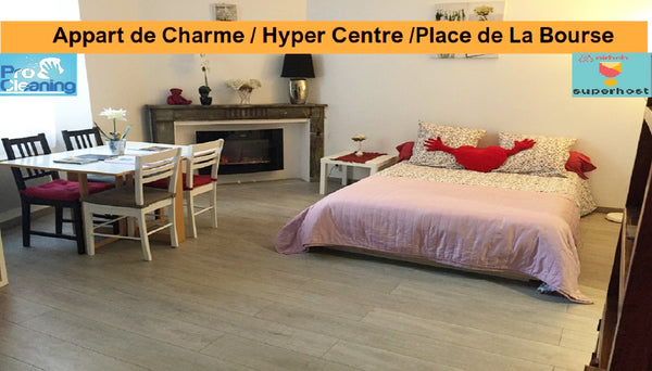 In the prestigious Place de La Bourse, you will be ideally situated to enjoy the Bordeaux, France Appart House,Place de la Bourse/Rue Courbin ***** Entire rental unit vacation rental 4450127