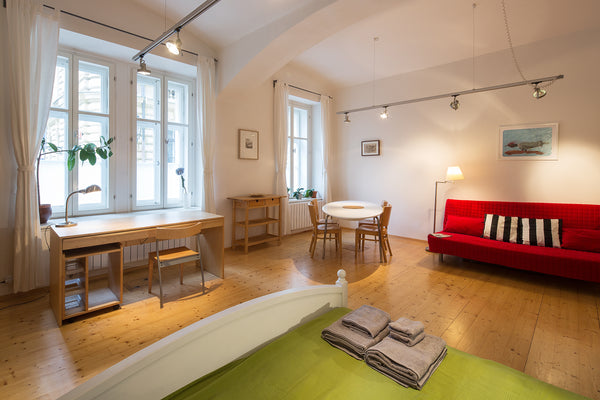 Our studio is located in a peaceful alley in heart of Prague. It's a great start Prague, Czechia A quiet studio in the Old Town Entire rental unit vacation rental 11505560
