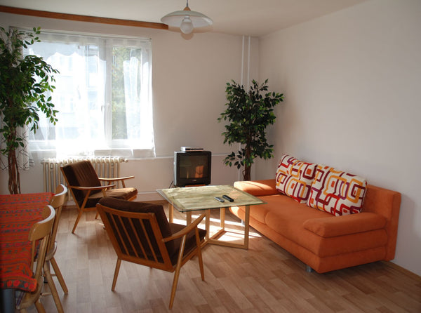 The quiet clean 2 rooms apartment for 2-4 people in a small house in green, own  Prague, Czechia 2rooms, 2-4 people, parking place Entire rental unit vacation rental 4883830