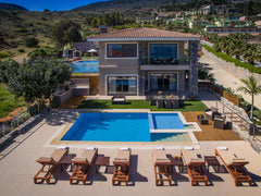 Villa Crete is a stunning holiday villa with 3 bedrooms and 2 1/2 bathrooms on 1 Heraklion, Greece Luxury private pool villa near beach in Hersonisos Entire villa vacation rental 26016127