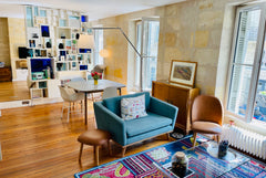 Furnished apartment T2 for 3 people with a very beautiful landscaped courtyard n  Nice furnished apartment with inner courtyard near Entire rental unit vacation rental 609830332122835188