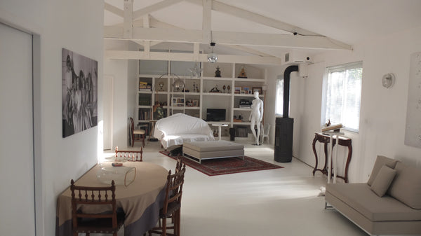 ambiance claire, atypique, espace, luminosité. Bordeaux, France L'atelier Private room in bungalow vacation rental 22031148