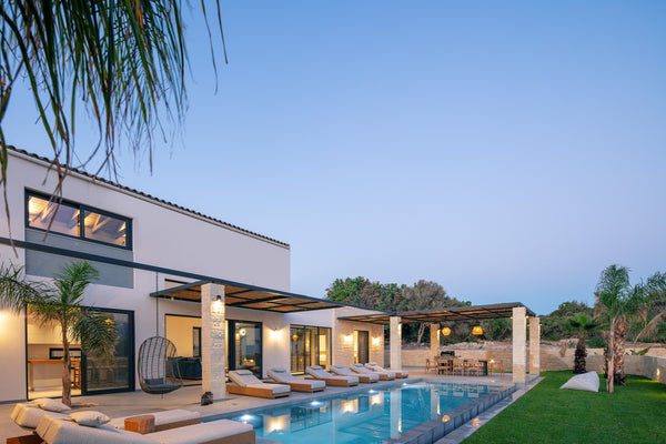 Nestled into a hillside location in Tersanas area, the newly built complex of Ik Rethimnon, Greece Ikritis Villa ΙI - 1,2Km to beach & sea views! Entire villa vacation rental 690421079970816243
