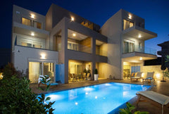 Villa Mirti is a modern residence with stylish design, located only 30m away fro Thessaloniki, Greece Enali Villas Mirti - Luxury Living Entire villa vacation rental 19208278