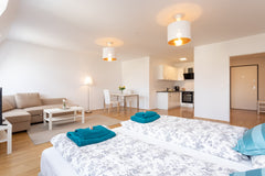 This modern apartment is perfectly located next to the underground! There is one Vienna, Austria Studio-Apartment between Schoenbrunn & the City Center (38) Entire rental unit vacation rental 52561179
