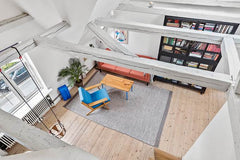 Here, you'll find a 60 m2, very light and inviting, 2nd floor apartment placed i Copenhagen, Denmark High-cealing  Apartment in the famous Potato Rows Entire rental unit vacation rental 48894008