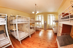 Cozy bright room is containing 6 bunk beds, this really feels like a sociable ro Prague, Czechia Hostel HOMEr - 12 bed mixed room Shared room in hostel vacation rental 9555031