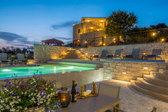 Introducing you to Maria's panoramic seaview house: <br />A stone built two floo Chania, Greece Maria's panoramic seaview House Entire townhouse vacation rental 47973993