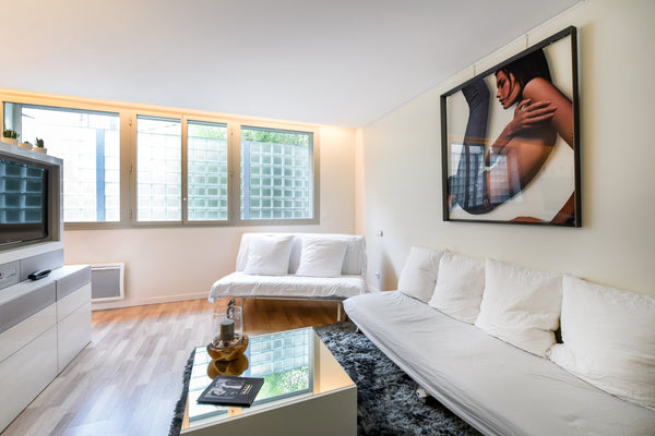 Je propose en location ce magnifique T1 de 35m2 situé dans un immeuble de haut s Geneva, Switzerland T1 35m2 HIGH TECH - HYPER CENTRE Entire rental unit vacation rental 5141214