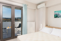 At 400 meters of distance from the sandy beach of Maleme, our beautiful flat, fu Chania, Greece Jasmine Cozy & Modern Flat, steps from Sandy Beach Entire rental unit vacation rental 24776318