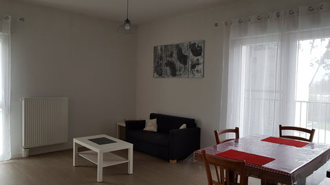 Jolie T2 de 52 m2 au 2éme étage  lumineux  dans une résidence neuve   calme  ave  joli T2 calme , lumineux avec place de parking Entire condo vacation rental 49979743