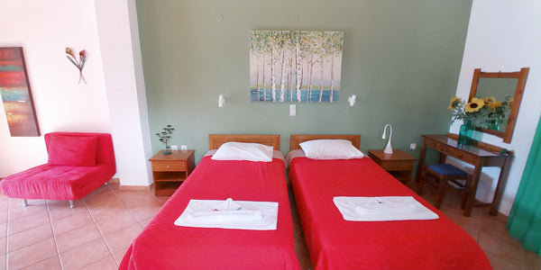 Studio 1 and 3 with wood prevailing in them, have two balconies (one in each is   Nr 3 Elena Studio side sea view Entire rental unit vacation rental 12718941