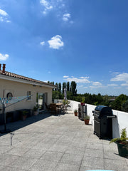 Barbecue, jeu de fléchettes, petite piscine, espace fitness... Nous proposons, d  Sublime rooftop terrasse 100m2 [Bordeaux/plage] Entire rental unit vacation rental 571613667937630680