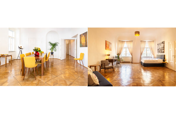The apartment is located in the heart of Vienna, in the oldest preserved baroque  Spacious flat with view of St. Stephans Cathedral Entire condo vacation rental 29348618