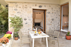 Platanus house is a renovated traditional house at the village of Meska, offerin Chania, Greece Platanus house, Meskla village Entire home vacation rental 40108804