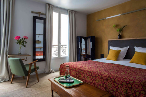 The hôtel La Nouvelle République proposes to return to the sources of hospitalit Paris, France Stylish King Room with large bed Room in boutique hotel vacation rental 24878791