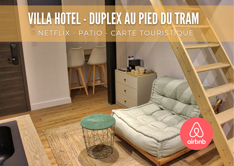 Durant votre séjour, votre confort est notre priorité!<br /><br />- Entrée auton Bordeaux, France Hôtel Ornano n°2- Duplex pour 2 - Clim et Tram Entire rental unit vacation rental 749864539928758604