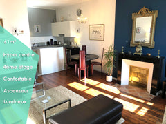 Spacious, 670 sq ft (61 m²)  - classified three star apartment, tastefully decor Bordeaux, France Big apartment / hyper center/ 3*** Entire rental unit vacation rental 1323347