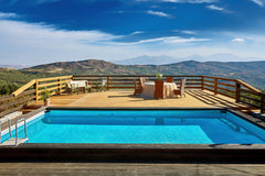 Isn’t it a breathtaking view? Spectacular mountain panorama, rolling hills, and   ★A Unique Cretan Rural Retreat for Nature Lovers★ Farm stay vacation rental 32462674