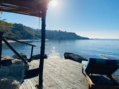 Sea front located villa with a private beach. 4 separated residential wings, 2 l Ferma, Greece Private Beach House (Workshops Center) Island vacation rental 16004558
