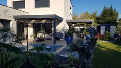 Maison moderne à 700 m de la ligne C du tram qui dessert la gare Saint Jean 20 m Villenave-d'Ornon, France Magnifique villa au grand calme avec piscine. Entire villa vacation rental 642470873106331528