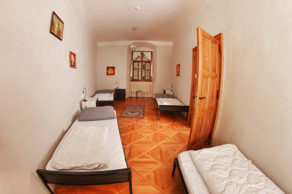 If you feel like moving up in the world this is a shared room with 4 single beds Prague, Czechia Hostel HOMEr - 4 bed mixed room Shared room in hostel vacation rental 9538581