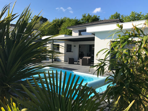 Maison chaleureuse dans un quartier calme, proche du centre,  idéalement située  Saint-Médard-en-Jalles, France Maison d’archi piscine entre Bordeaux et océan Entire home vacation rental 23516666