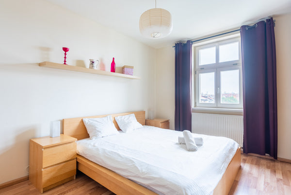 Comfortable private room in the two rooms apartment. Room has a king size bed, a Chelyabinsk, Russia Private room 2 in apt. Belvedere, FREE parking Private room in rental unit vacation rental 15847640