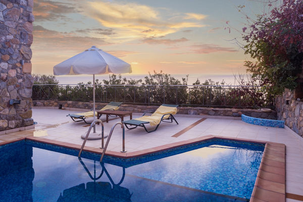 Villa Meliti is a suite with the sea just a breath away. A must destination for  Chania, Greece Villa Meliti private pool - 13 min from Elafonisi Entire villa vacation rental 16108246