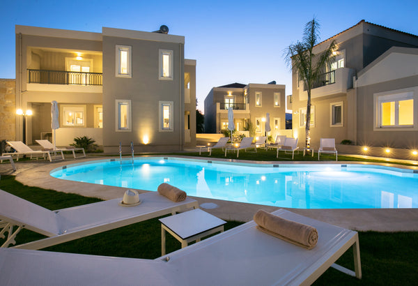 Brand new 2 neighbour residences in modern architecture, located in Kissamos tow Kissamos, Greece Limosa Luxury Big-2 residences complex Entire villa vacation rental 48397850